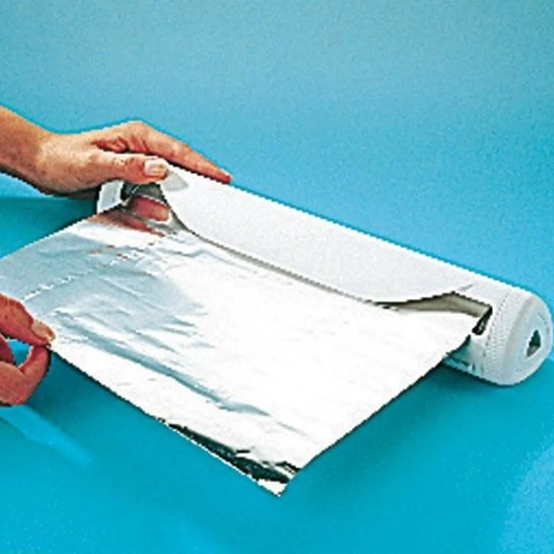 Lot de 2 dérouleurs papier alu et film alimentaire