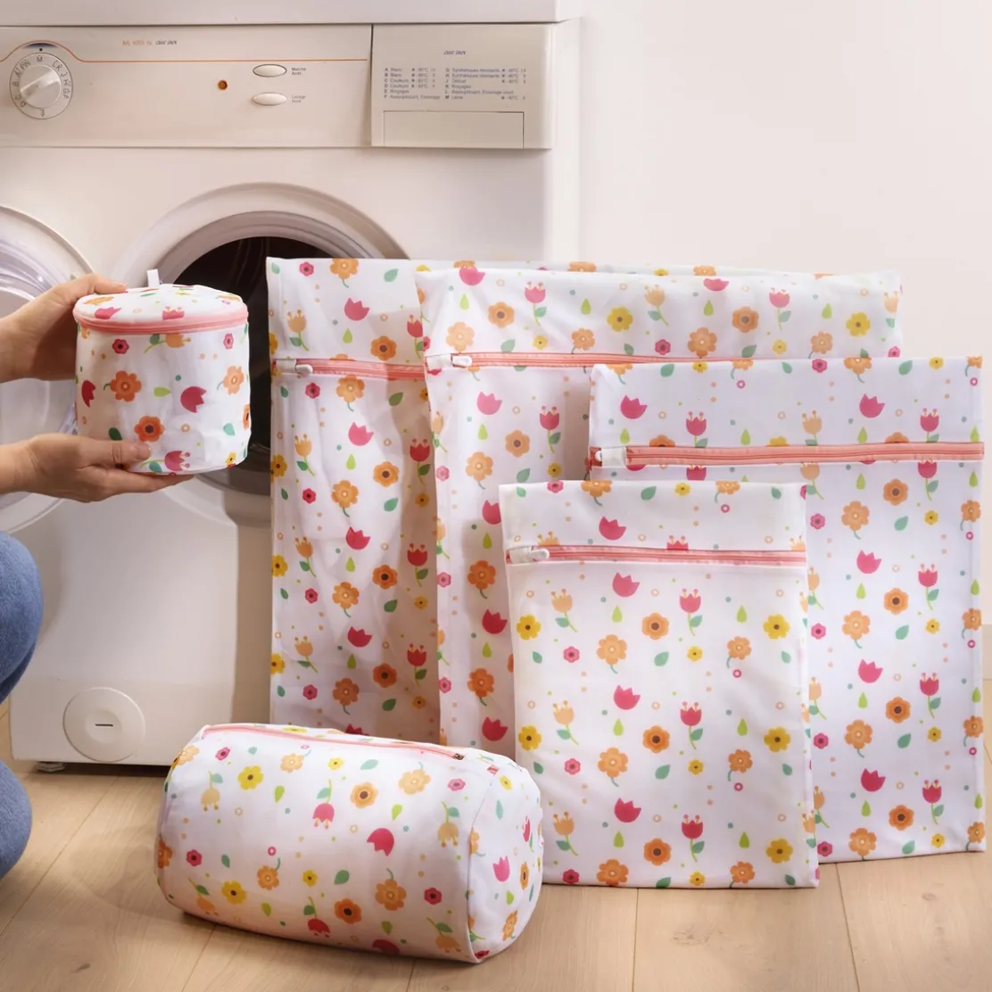 Lot de 6 filets de lavage