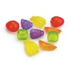 Lot de 10 glaçons forme fruit