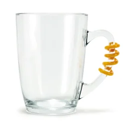 Lot de 6 marque-verres spirale