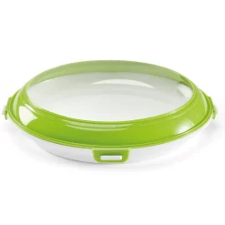 Lot de 2 ou 4 plats de conservation ronds