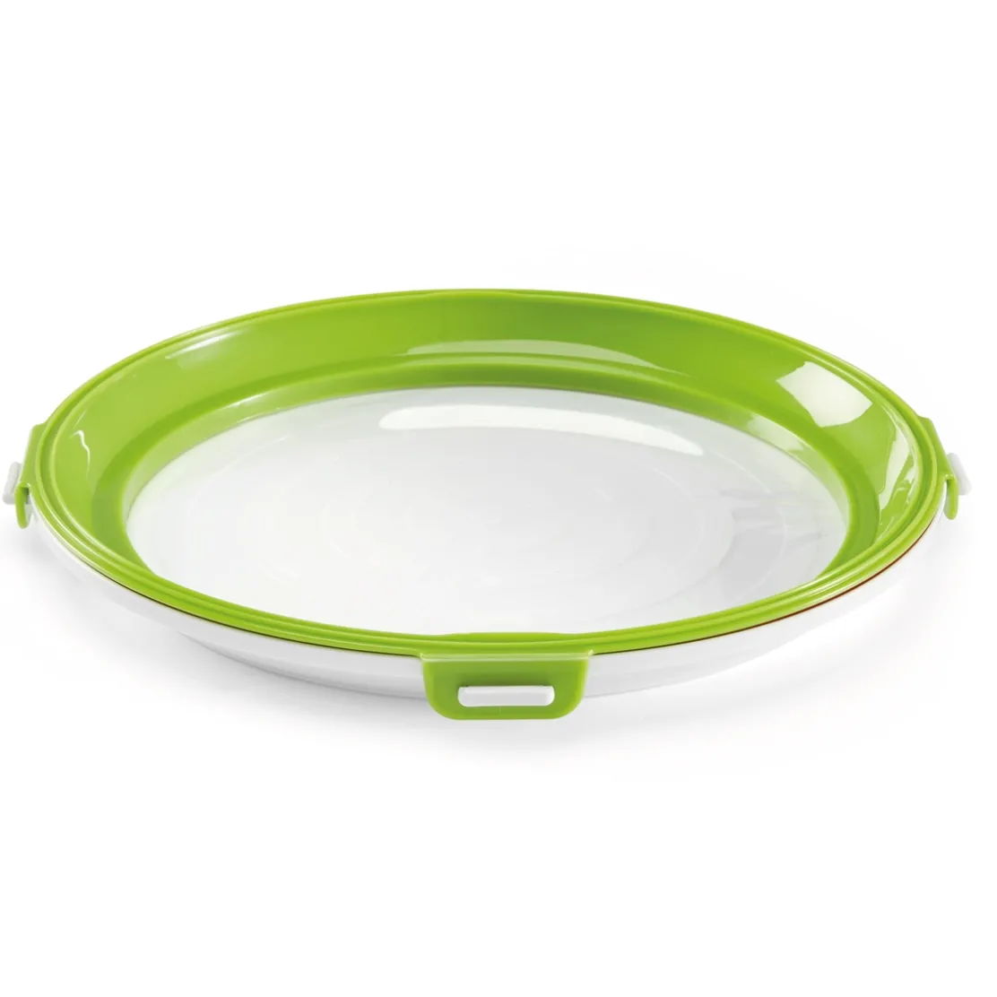 Lot de 2 ou 4 plats de conservation ronds