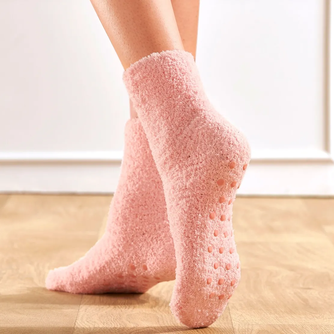 Lot de 5 paires de chaussettes antidérapantes