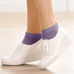 Lot de 4 paires socquettes crochet