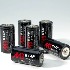 Lot de 6 piles R14