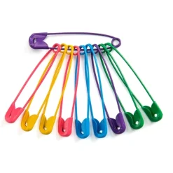 Lot de 10 épingles à nourrice