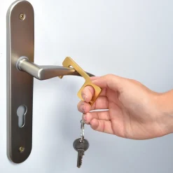 Lot de 2 porte-clés évite-contamination