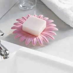 Lot de 2 porte-savons marguerite