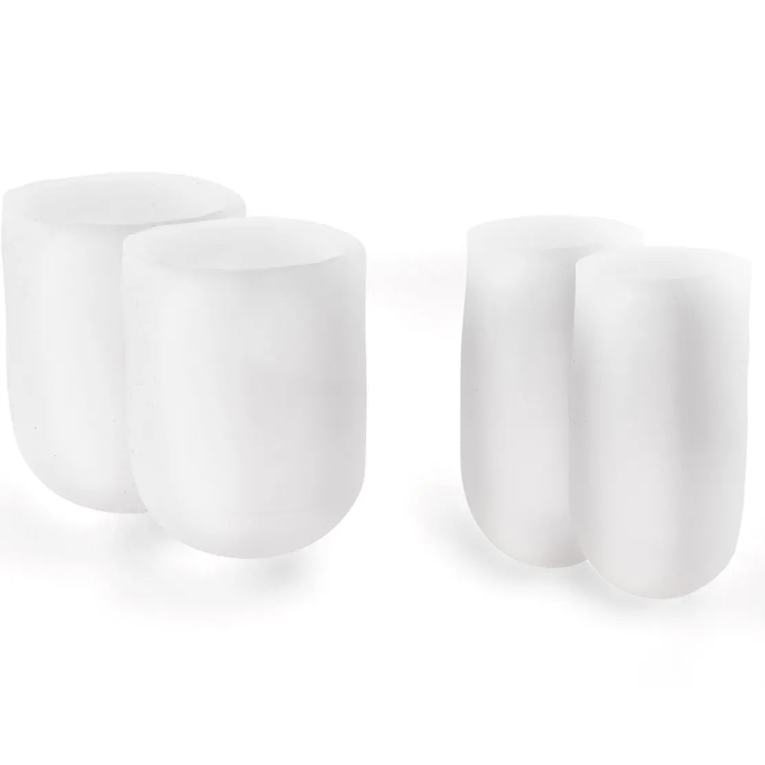 Lot de 4 protections orteils