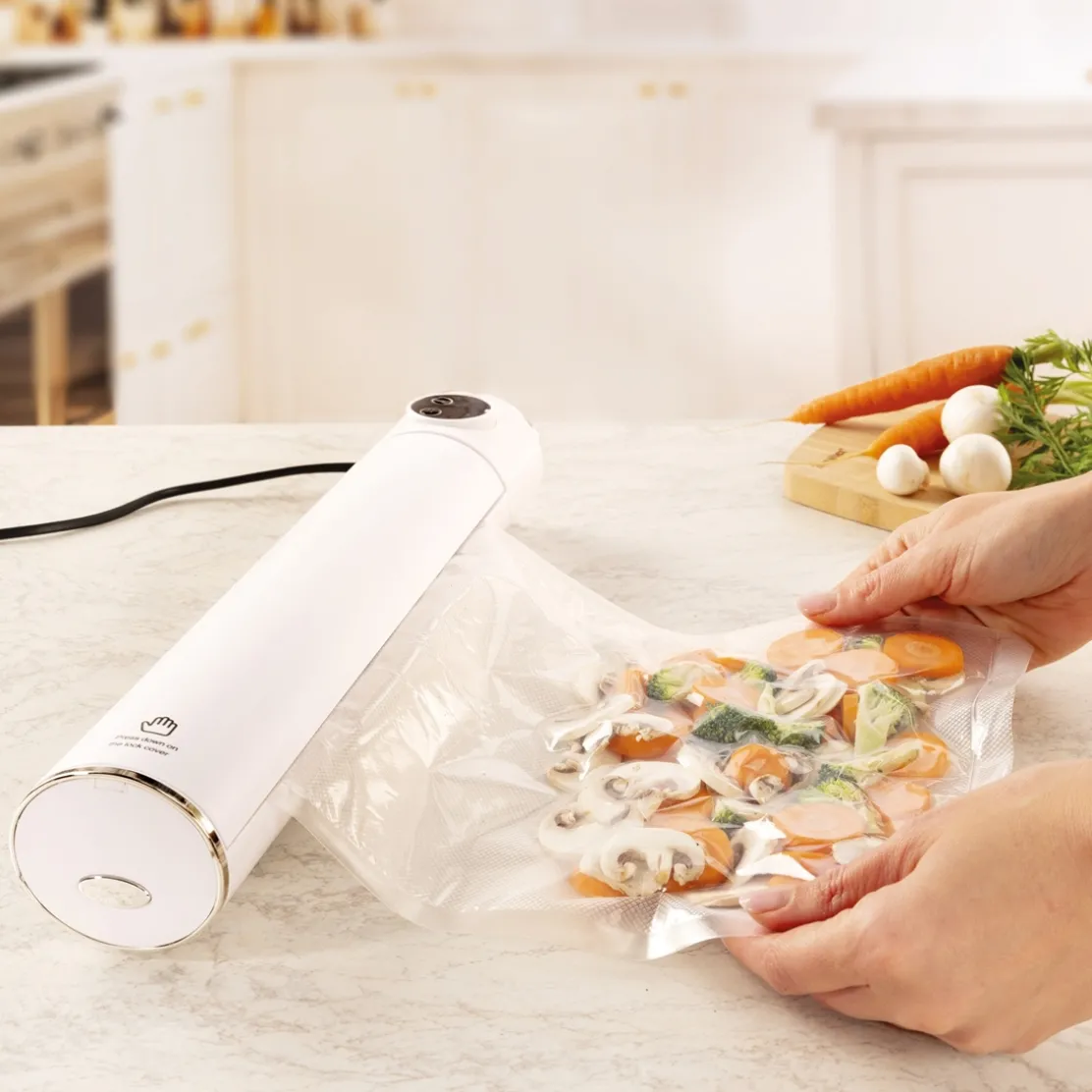 Lot de 2 rouleaux pour machine sous vide
