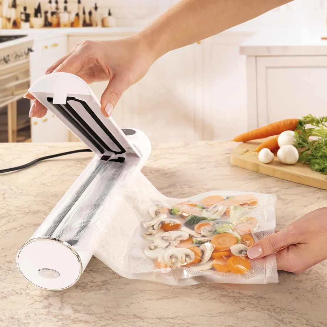 Lot de 2 rouleaux pour machine sous vide