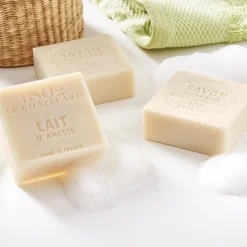 Lot de 3 savons au lait d'ânesse