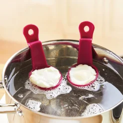 Lot de 2 supports oeuf poché