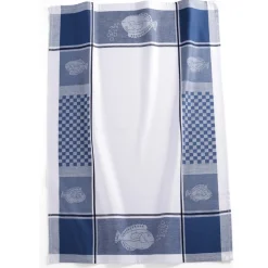 Lot de 3 torchons poissons