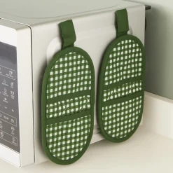 Maniques micro-ondes en tissu