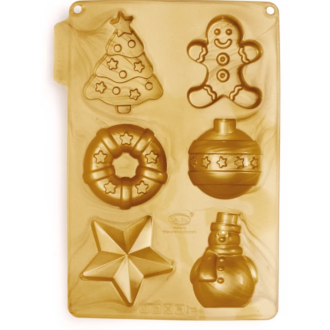 Moule 6 formes de Noël