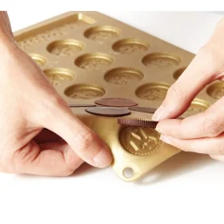 Moule pièce en chocolat