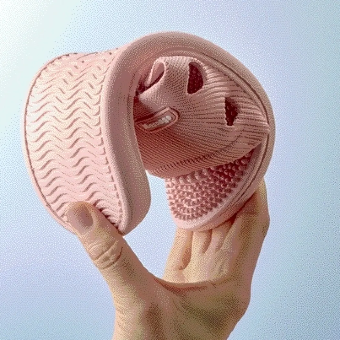 Mules de douche grises ou roses