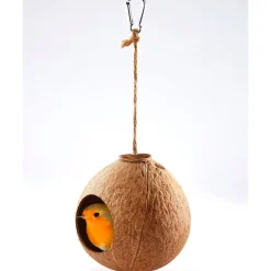 Nichoir coco pour oiseaux