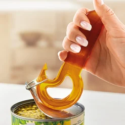 Ouvre-boîte à anneau orange