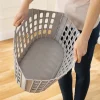 Panier à linge pliable gris
