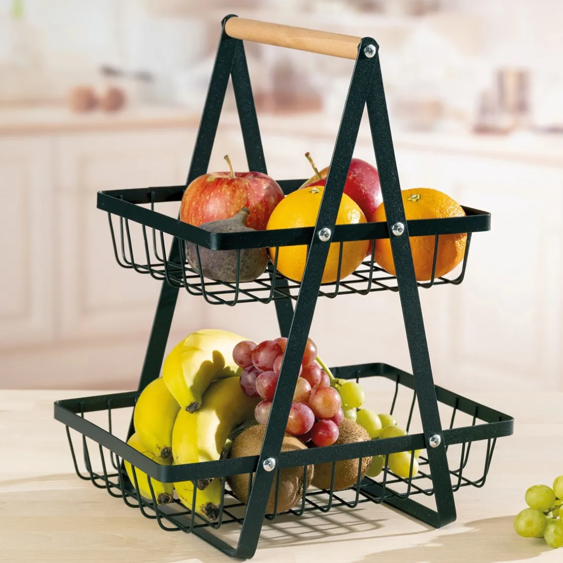 Panier fruits double