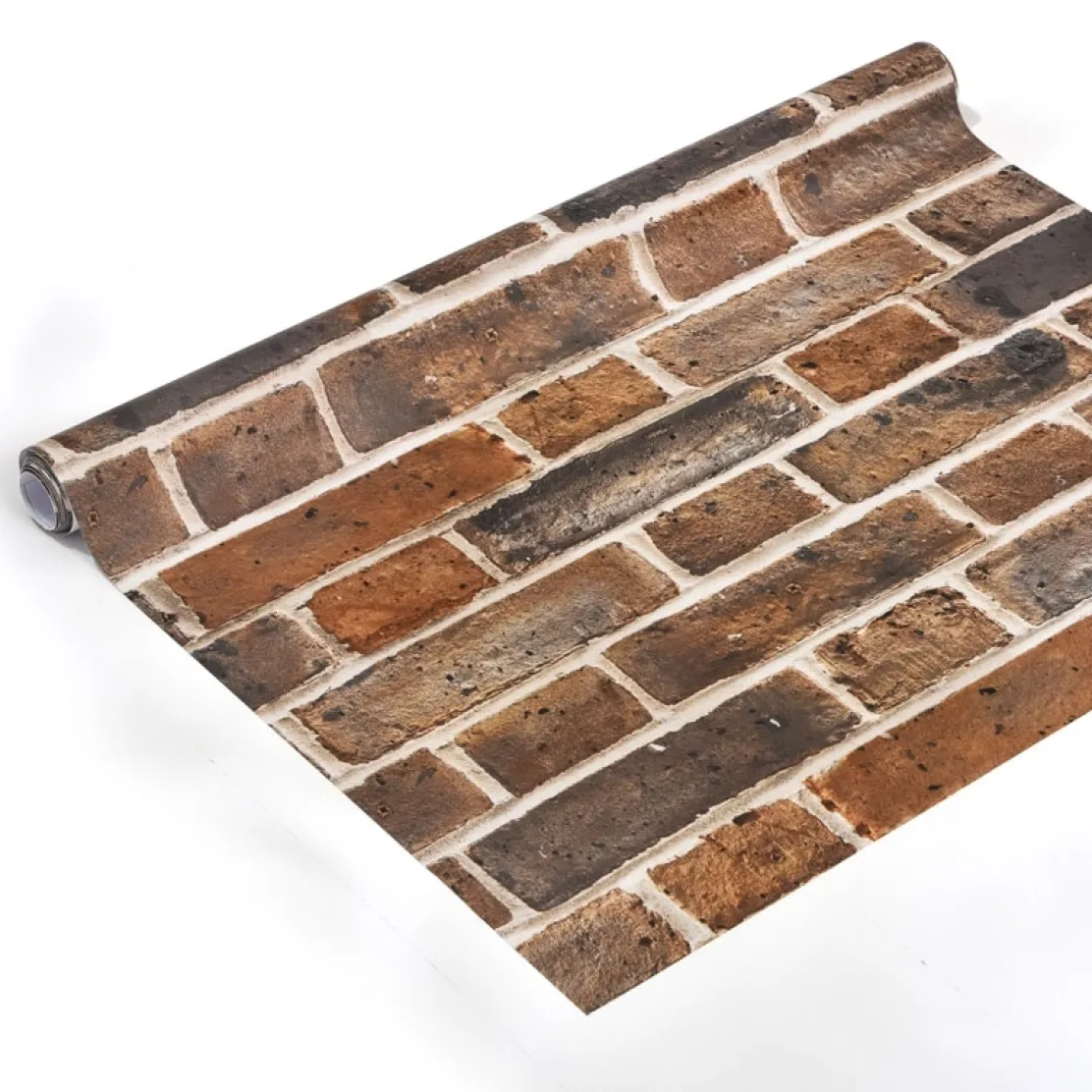 Papier mural autocollant briques