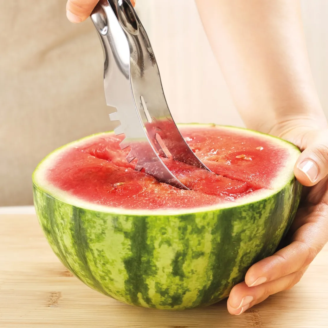 Pince découpe pastèque