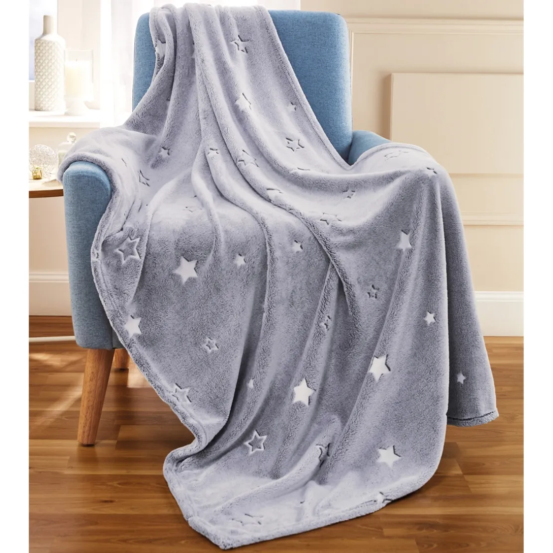 Plaid étoiles phospho