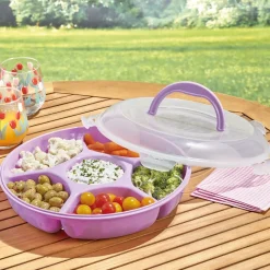 Plat apéritif avec couvercle