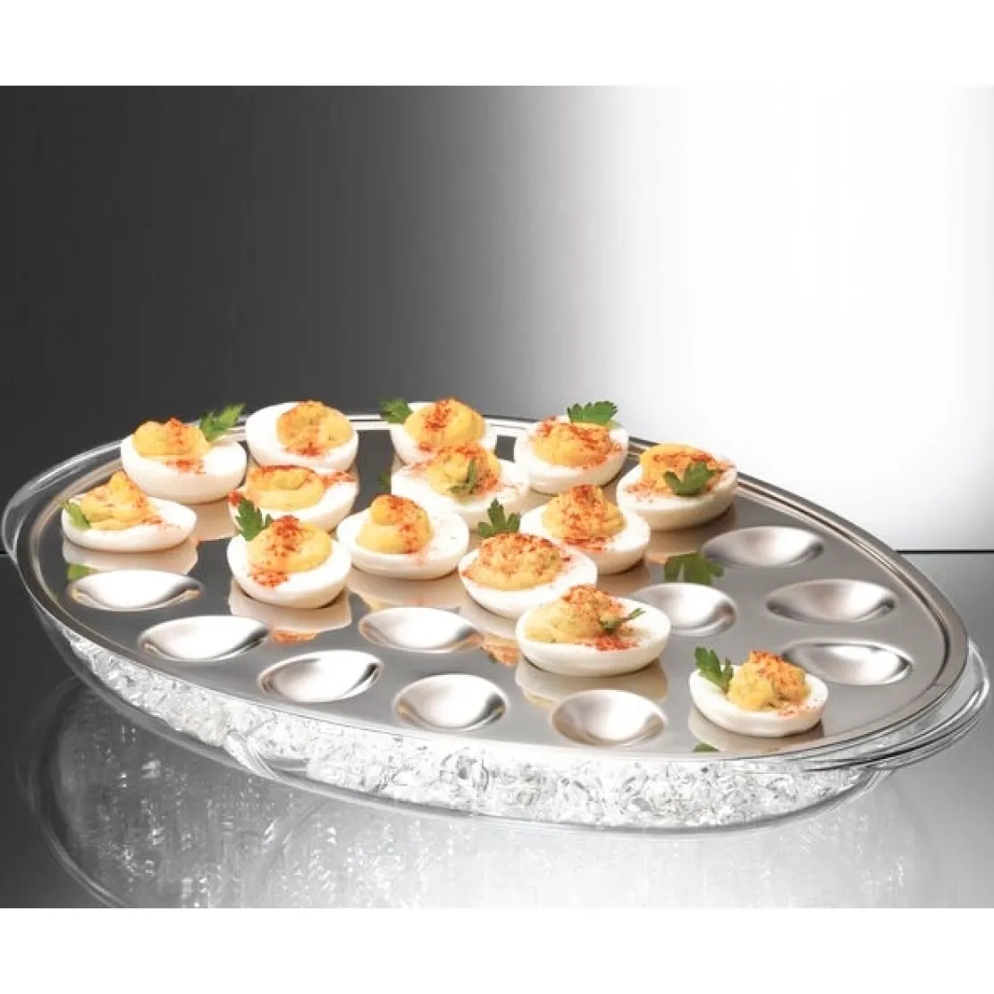 Plat œufs rafraîchissant