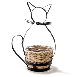 Porte plante chat