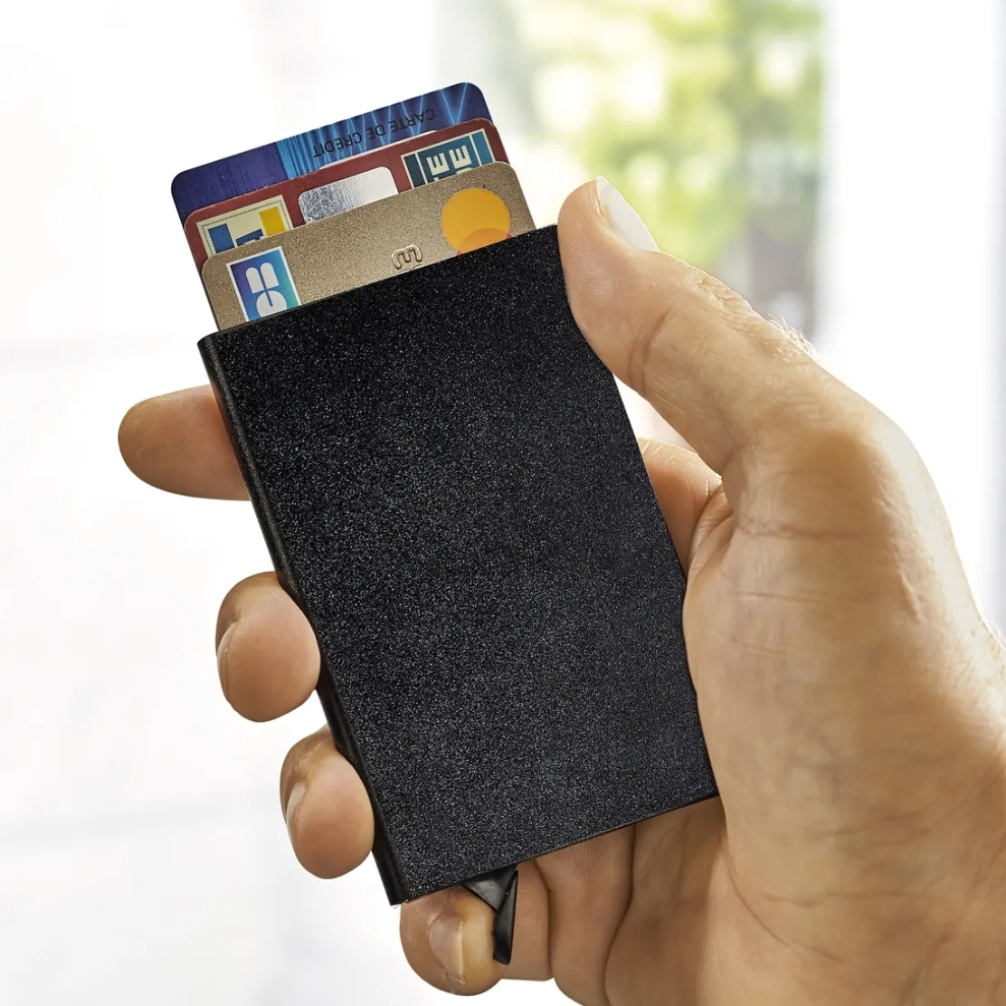 Porte-carte anti piratage RFID