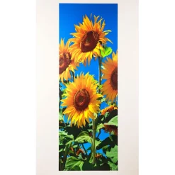 Poster de porte tournesols