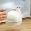 Poule cuit œufs micro-ondes