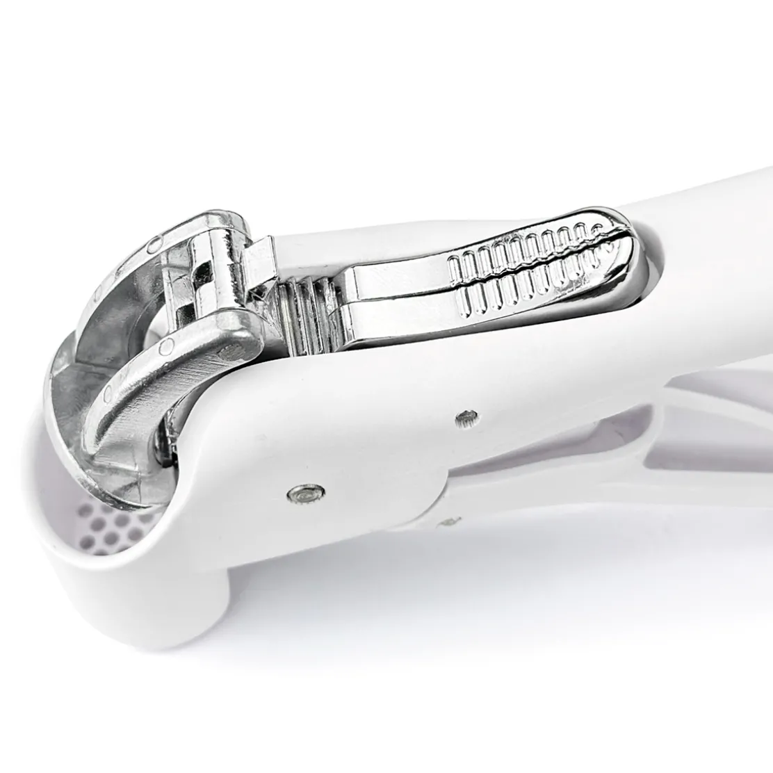 Presse-ail à crémaillère