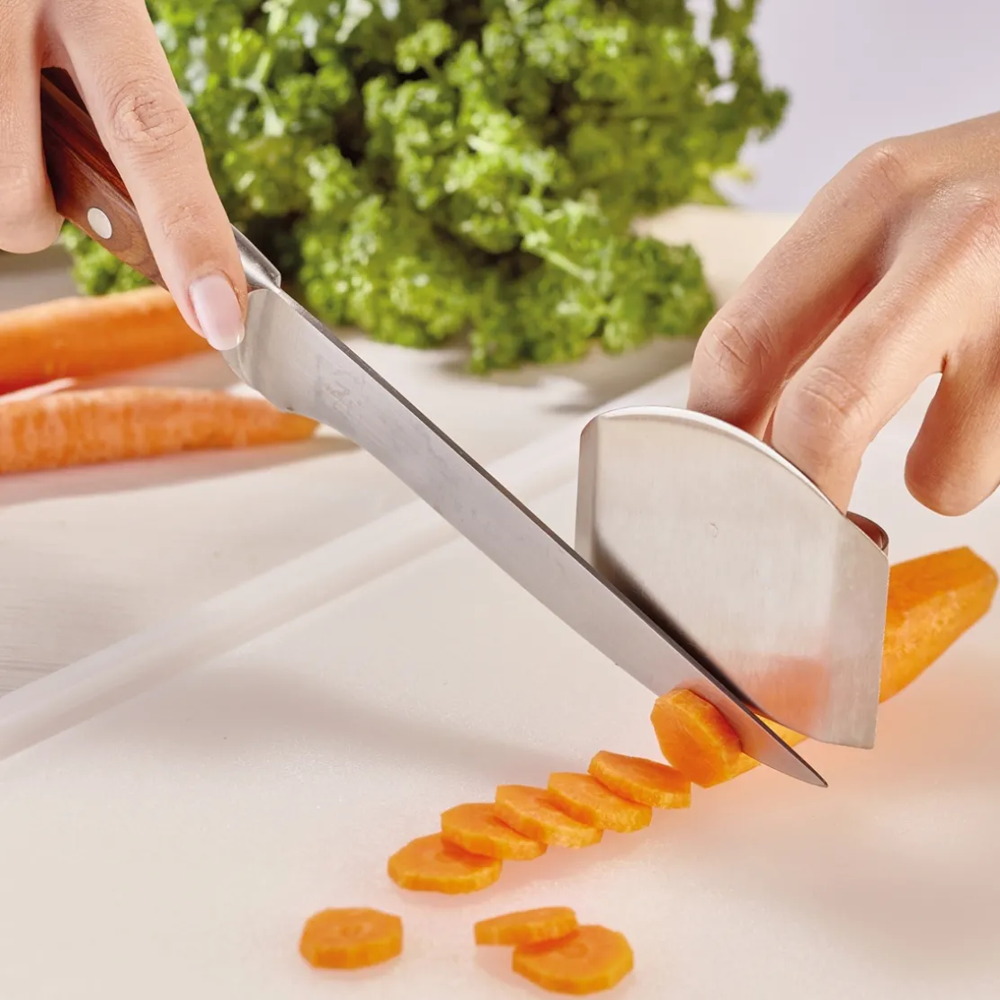 Protège-doigts inox