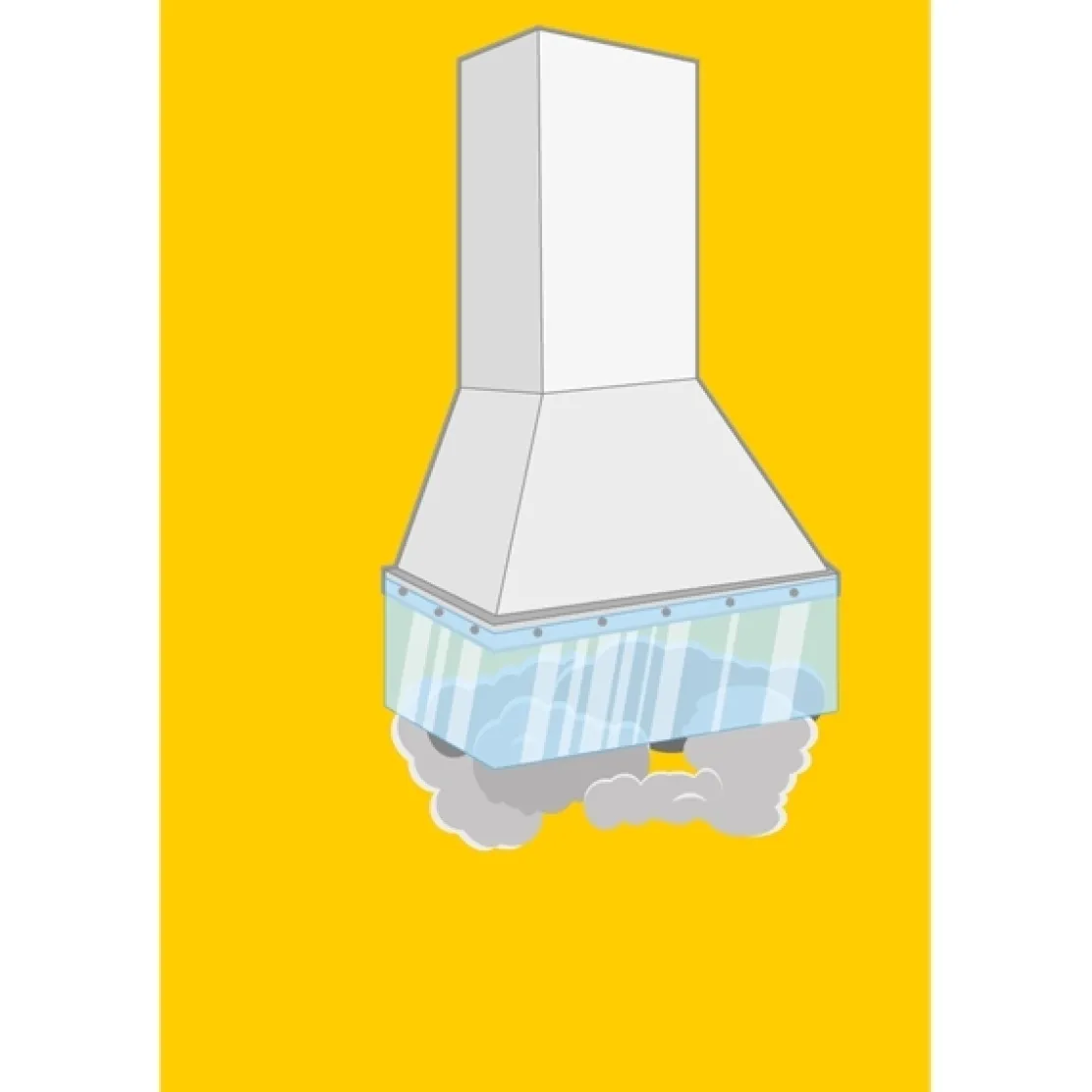 Rallonge hotte de cuisine