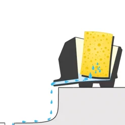 Rangement d'évier éléphant