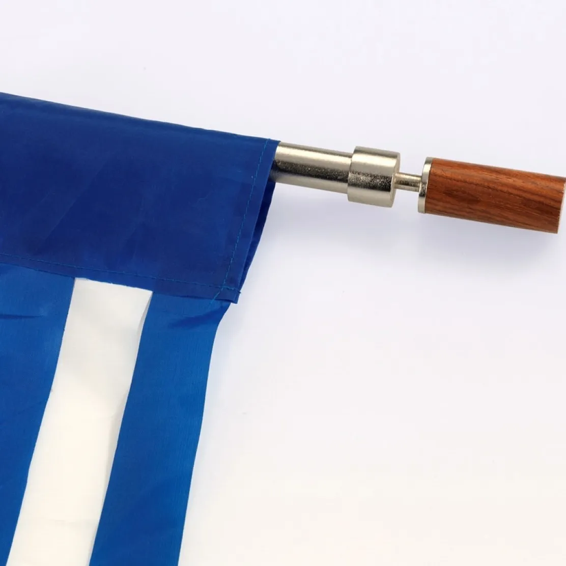 Rideau de porte : Gris/blanc ou Bleu/blanc