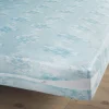 Rénove-matelas bleu 90 x 190 cm