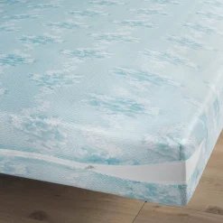 Rénove-matelas bleu 90 x 190 cm