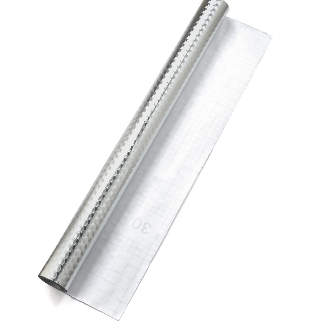 Rouleau métallisé de protection cuisine