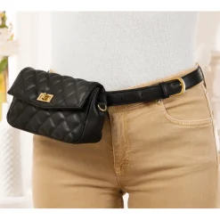 Sac ceinture/épaule noir