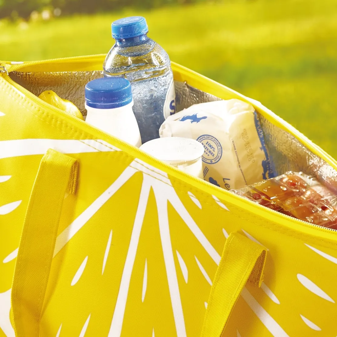 Sac isotherme citron