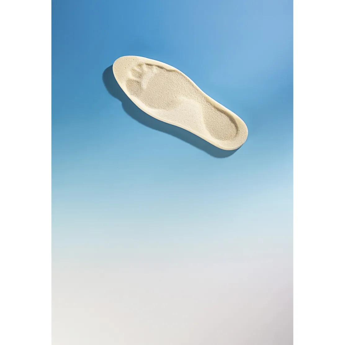 Semelles mémoire de forme Blanc