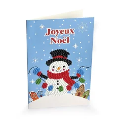 Set de 4 cartes postales à diamanter Nouvel an