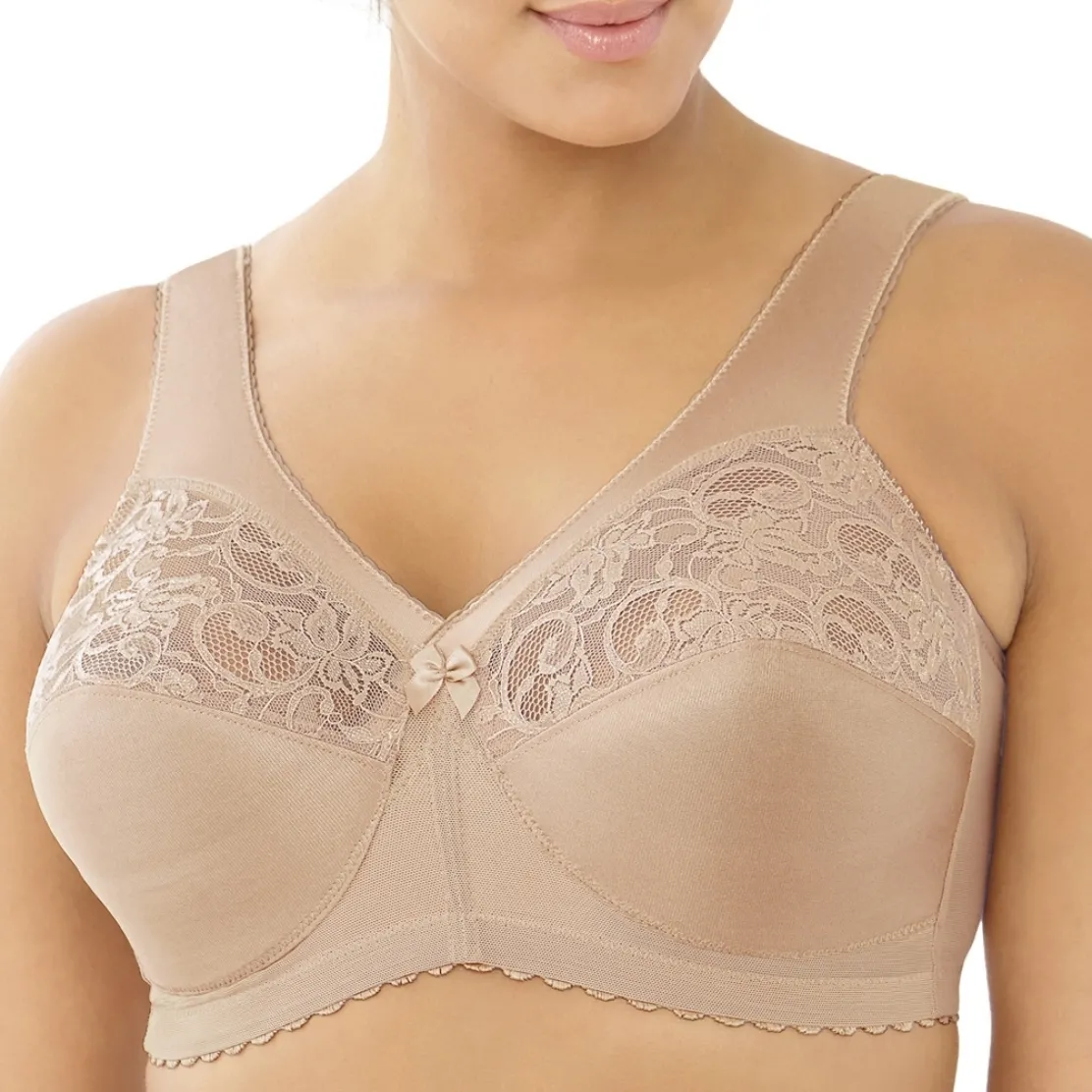 Soutien-gorge Grand Soutien Magic Lift de Glamorise® Blanc - taille 130F