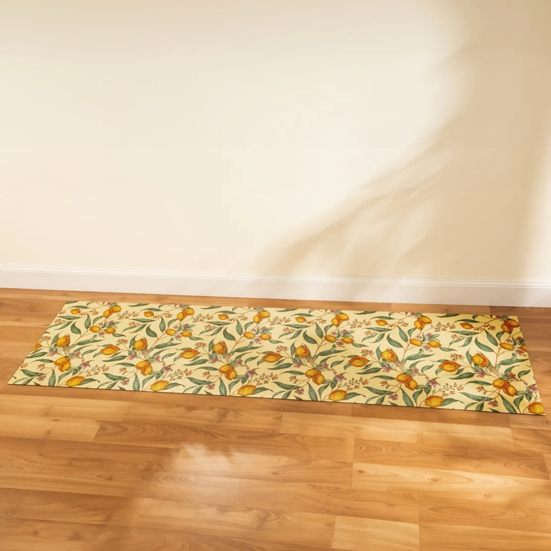 Tapis citron