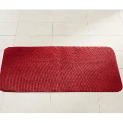 Tapis cuisine microfibres bordeaux 46 x 90 cm